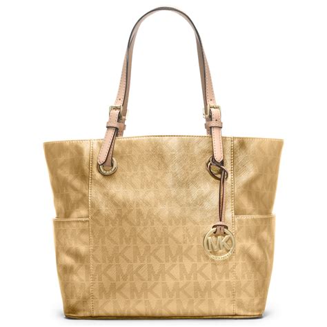 michael kors bag strike gold|Michael Kors handbags gold.